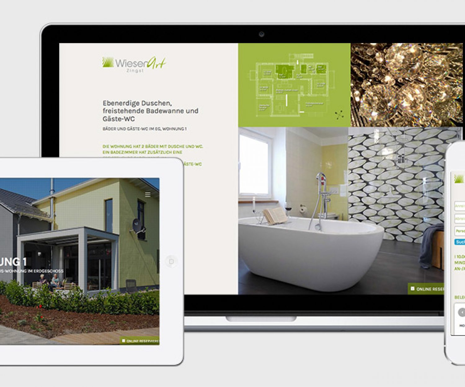 Website Wiesenart Zingst